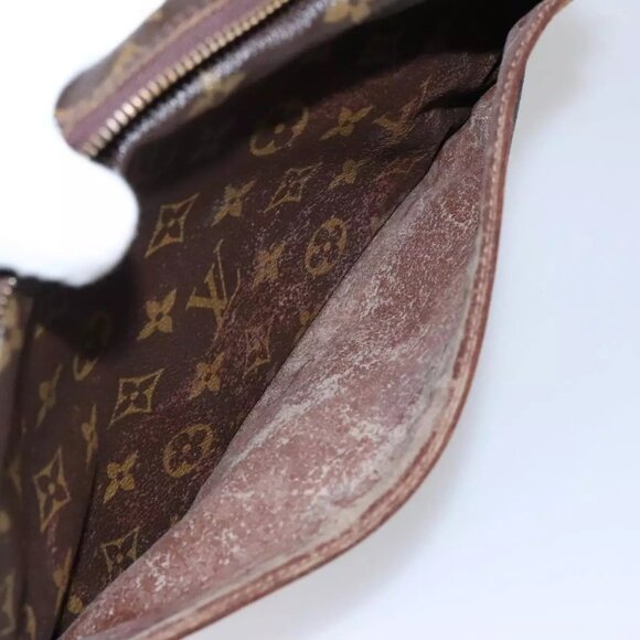 LOUIS VUITTON Monogram Compiegne 28 Clutch Bag M51845 LV Auth ep6924 - Picture 12 of 15